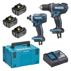 MAKITA MACHINES Pack 2 Outils MAKITA DLX2127TJ1 (DDF482 + DTD152) 18 V Li-Ion (3 X 5 Ah)