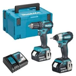 MAKITA MACHINES Pack 2 Outils MAKITA DLX2220TJ (DDF483 + DTD155) 18 V LXT Li-ion (2 X 5 Ah)
