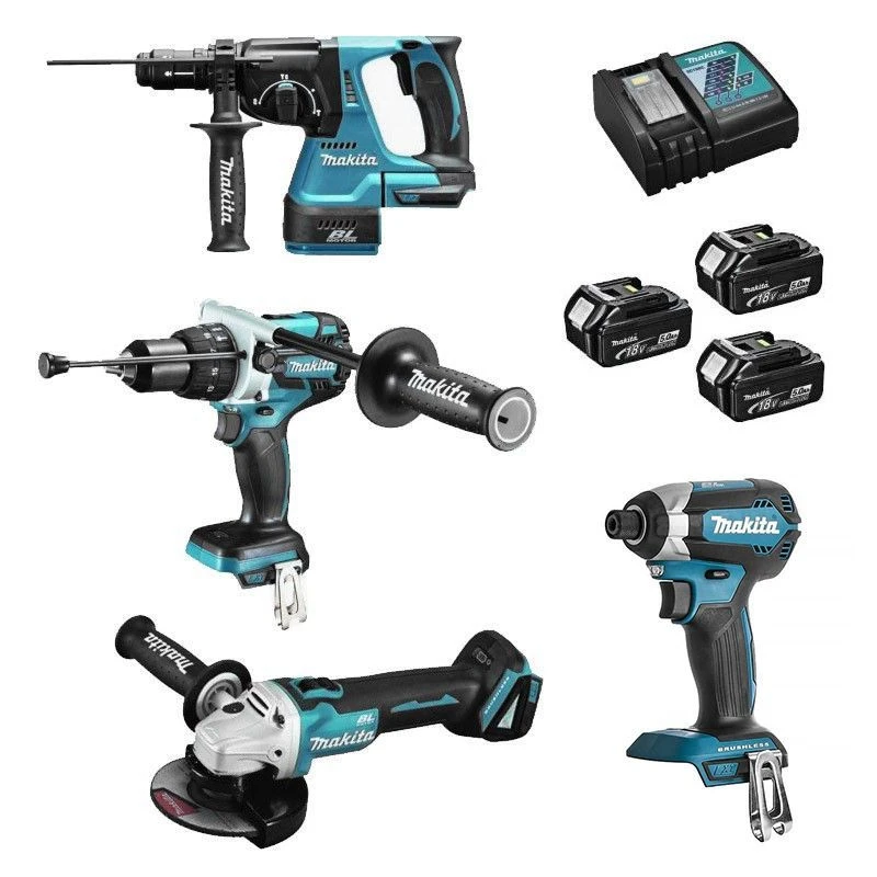 MAKITA MACHINES Pack 4 Outils MAKITA DLX4090T2x6-1x4 LXT 18 V (2 X 6,0 Ah - 1 X 4,0 Ah) 1 MAKITA MACHINES Pack 4 Outils MAKITA DLX4090T2x6-1x4 LXT 18 V (2 X 6,0 Ah - 1 X 4,0 Ah)
