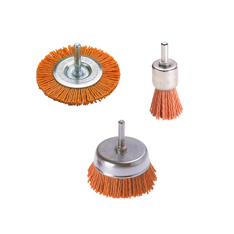 Pack De 3 Brosses Fil Nylon à Gros Grains Queue WOLFCRAFT 2741000 Ø6 Mm 1 Pack De 3 Brosses Fil Nylon à Gros Grains Queue WOLFCRAFT 2741000 Ø6 Mm