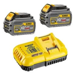 DEWALT MACHINES Pack DEWALT DCB118T2-QW Chargeur DCB118 + 2 Batteries DCB546 6,0 Ah