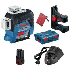 BOSCH MACHINES Pack Laser BOSCH GLL 3-80 C Professional (BM1, Cible Et L-Boxx)