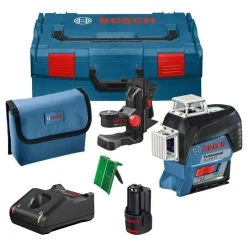 BOSCH MACHINES Pack Laser BOSCH GLL 3-80 CG Professional (BM1, Cible Et L-Boxx)
