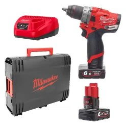 Perceuse Visseuse 12V MILWAUKEE M12 FDD-602X (2 X 6,0 Ah)