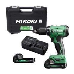 HITACHI - HIKOKI Perceuse - Visseuse 18V 50Nm HIKOKI DS18DAWCZ 2x2.0Ah Li-ion Avec Coffret De Transport