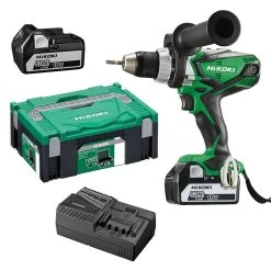 HITACHI - HIKOKI Perceuse Visseuse 18V HIKOKI DS18DSDLWPZ 2 X 5,0Ah Li-ion