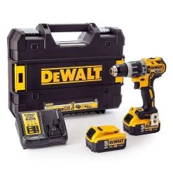 DEWALT MACHINES Perceuse Visseuse à Percussion DEWALT DCD796P2 18 V XR Brushless 2 X 5,0 Ah