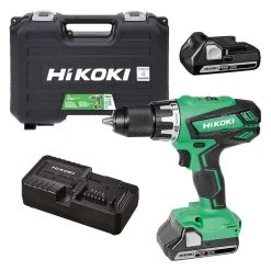 HITACHI - HIKOKI Perceuse Visseuse à Percussion HIKOKI DV18DGAL 18V (2x2,5Ah)