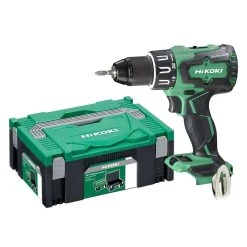 HITACHI - HIKOKI Perceuse-visseuse à Percussion Sans Fil HIKOKI DV18DBSLW6Z - 18V - 70Nm