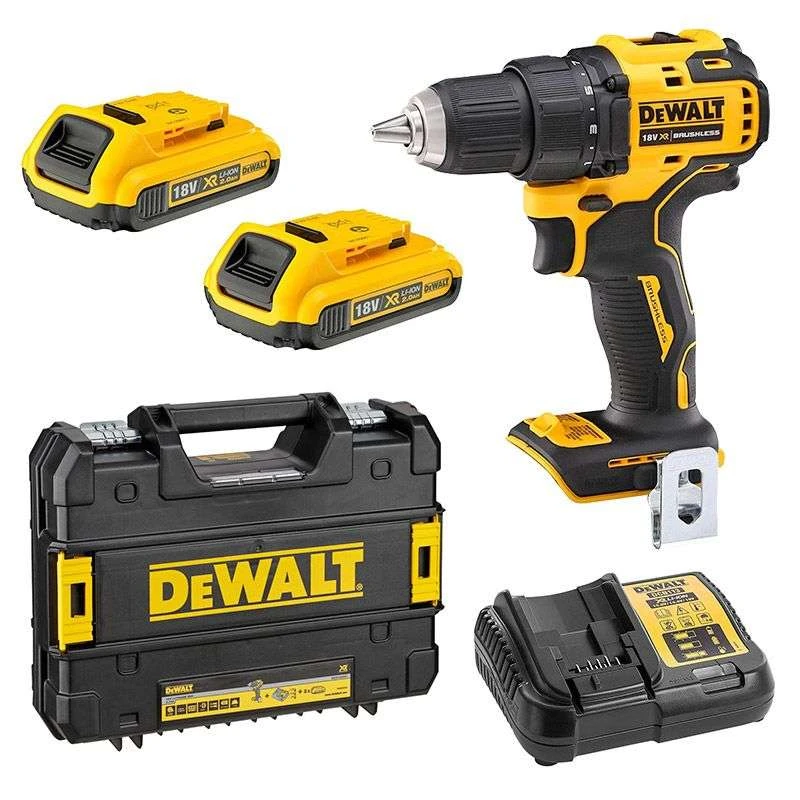 DEWALT MACHINES Perceuse Visseuse Brushless DEWALT DCD708D2T 18V XR Li-Ion (2x2Ah) 1 DEWALT MACHINES Perceuse Visseuse Brushless DEWALT DCD708D2T 18V XR Li-Ion (2x2Ah)