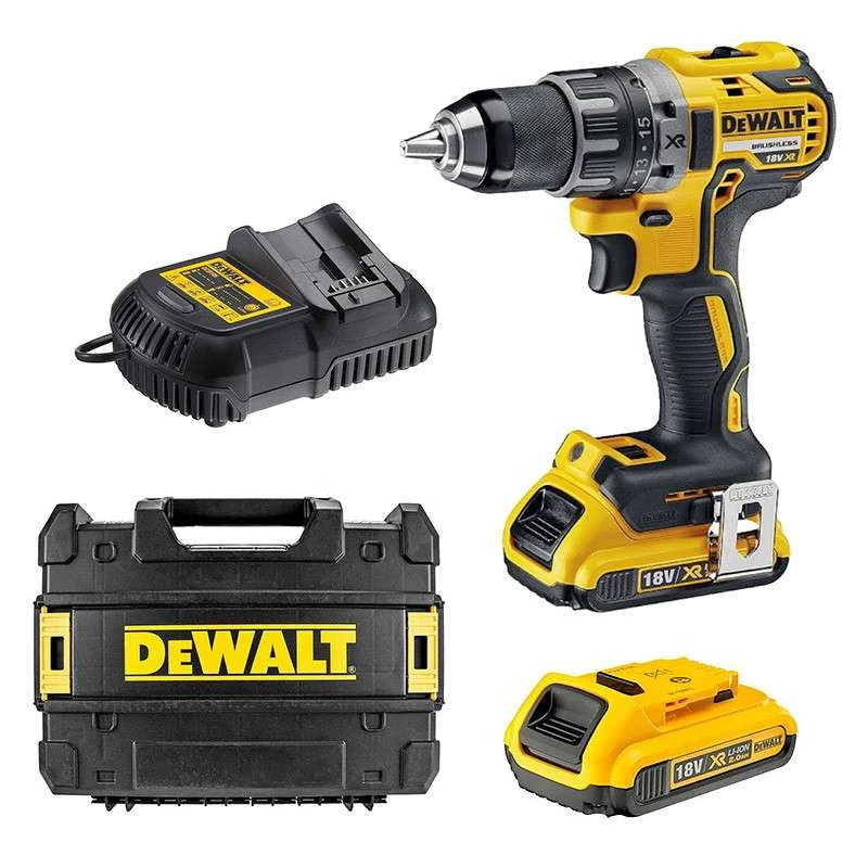 DEWALT MACHINES Perceuse Visseuse Compact DEWALT DCD791D2 18 V Li-ion (2 X 2,0 Ah) 1 DEWALT MACHINES Perceuse Visseuse Compact DEWALT DCD791D2 18 V Li-ion (2 X 2,0 Ah)
