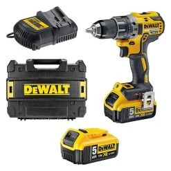 DEWALT MACHINES Perceuse Visseuse Compact DEWALT DCD791P2 18 V Li-ion (2 X 5,0 Ah)