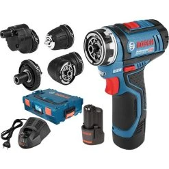BOSCH MACHINES Perceuse-visseuse Sans Fil BOSCH GSR 12V-15 FC Professional 12V Li-Ion (2x2,0Ah)