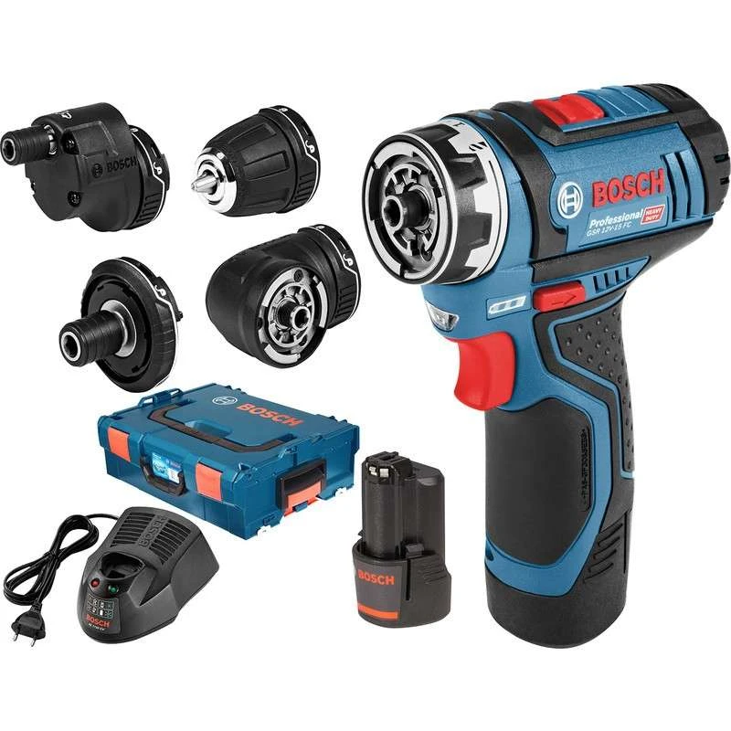 BOSCH MACHINES Perceuse-visseuse Sans Fil BOSCH GSR 12V-15 FC Professional 12V Li-Ion (2x2,0Ah) 1 BOSCH MACHINES Perceuse-visseuse Sans Fil BOSCH GSR 12V-15 FC Professional 12V Li-Ion (2x2,0Ah)