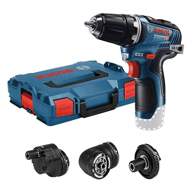 BOSCH MACHINES Perceuse-visseuse Sans Fil BOSCH GSR 12V-35 FC Professional 12V (Machine Nue) 1 BOSCH MACHINES Perceuse-visseuse Sans Fil BOSCH GSR 12V-35 FC Professional 12V (Machine Nue)