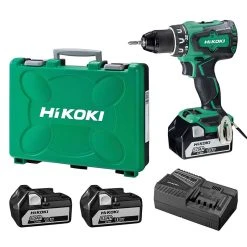 HITACHI - HIKOKI Perceuse-visseuse Sans-fil HIKOKI DS18DBSLWDZ - 3 Batteries - 18V - 5Ah