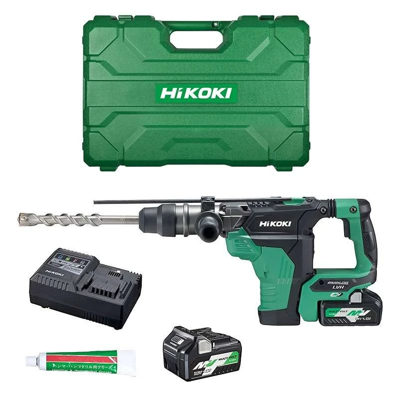 HITACHI - HIKOKI Perfo Burineur HIKOKI DH36DMA SDS-Max 18/36V 8/4Ah (2x4Ah) 1 HITACHI - HIKOKI Perfo Burineur HIKOKI DH36DMA SDS-Max 18/36V 8/4Ah (2x4Ah)