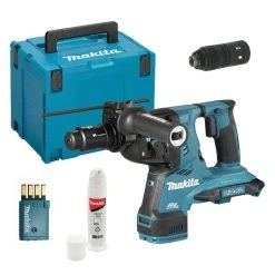 MAKITA MACHINES Perfo-burineur MAKITA DHR283ZJU SDS-Plus 36V (2x18V) Li-Ion 28mm (Machine Nue Avec Coffret MakPac)