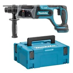 MAKITA MACHINES Perforateur Burineur MAKITA DHR241ZJ SDS-Plus 18 V LXT (machine Nue) + Coffret Mak-Pac