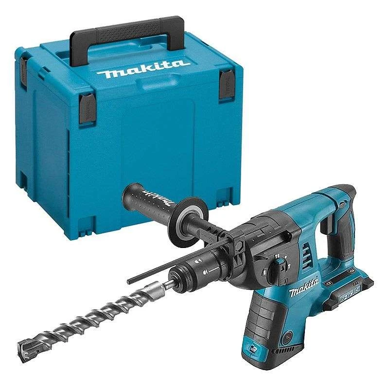 MAKITA MACHINES Perforateur Burineur MAKITA DHR264ZJ SDS-Plus 36 V - 2 X 18 V Li-ion 26 Mm + Mak-Pac 1 MAKITA MACHINES Perforateur Burineur MAKITA DHR264ZJ SDS-Plus 36 V - 2 X 18 V Li-ion 26 Mm + Mak-Pac