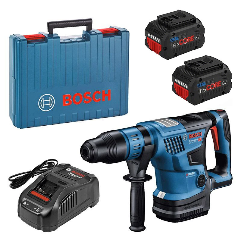 BOSCH MACHINES Perforateur Sans-fil BITURBO Avec SDS Max BOSCH GBH 18V-36 C Professional 18V (2x5,5Ah) 1 BOSCH MACHINES Perforateur Sans-fil BITURBO Avec SDS Max BOSCH GBH 18V-36 C Professional 18V (2x5,5Ah)