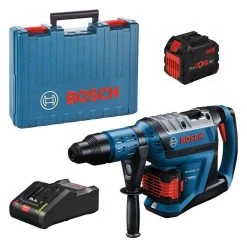 BOSCH MACHINES Perforateur Sans-fil BITURBO Avec SDS Max BOSCH GBH 18V-45 C Professional 18V (2x12Ah)