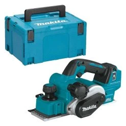 MAKITA MACHINES Rabot MAKITA DKP181ZJ 18V Li-Ion 82mm (Machine Nue Avec Coffret MakPac)