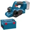 BOSCH MACHINES Rabot Sans-fil BOSCH GHO 18 V-LI Professional + L-Boxx (machine Nue)