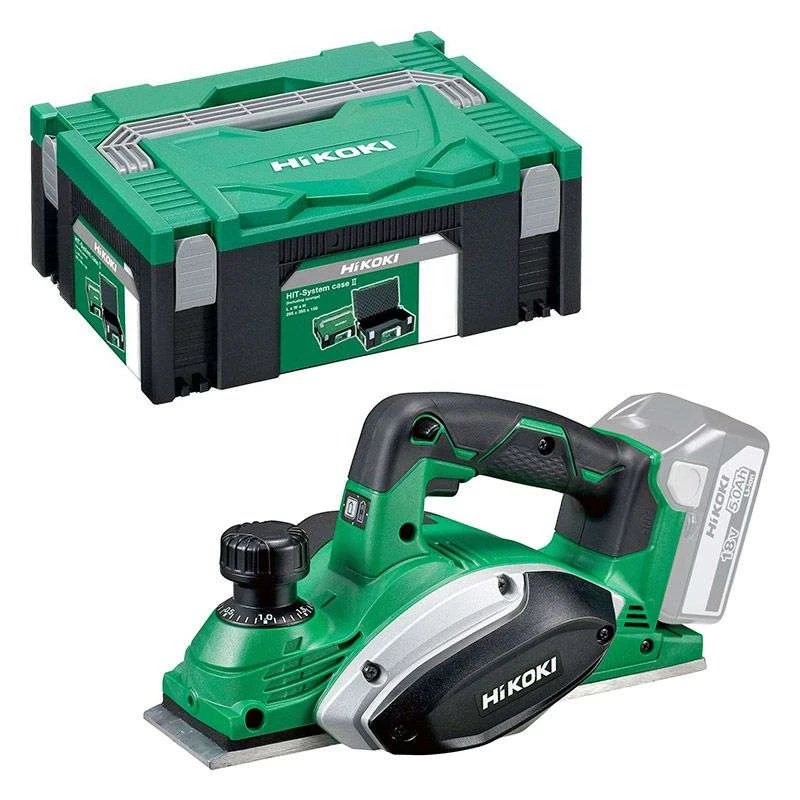 HITACHI - HIKOKI Rabot Sans Fil HIKOKI P18DSLW2Z + Hitcase 82mm 18V (machine Nue) 1 HITACHI - HIKOKI Rabot Sans Fil HIKOKI P18DSLW2Z + Hitcase 82mm 18V (machine Nue)