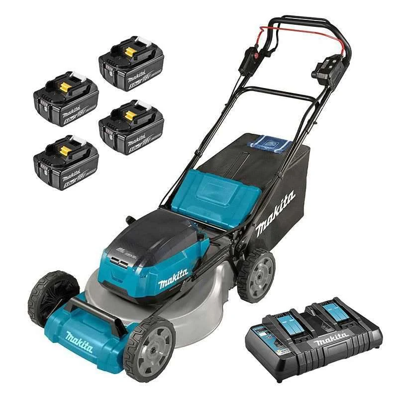 MAKITA MACHINES Tondeuse Auto-tractée MAKITA DLM462PT4 36V (2x18V) Li-Ion (4x5Ah) 1 MAKITA MACHINES Tondeuse Auto-tractée MAKITA DLM462PT4 36V (2x18V) Li-Ion (4x5Ah)
