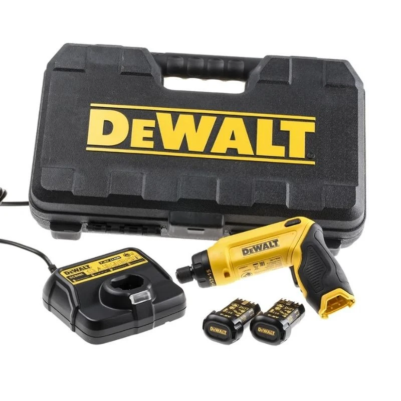 DEWALT MACHINES Tournevis Gyroscopique XR DEWALT DCF680G2-QW 7.2V 1Ah Li-Ion + 2 Batteries + Coffret 1 DEWALT MACHINES Tournevis Gyroscopique XR DEWALT DCF680G2-QW 7.2V 1Ah Li-Ion + 2 Batteries + Coffret