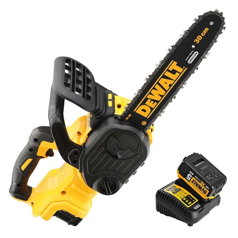 DEWALT MACHINES Tronçonneuse Elagueuse XR 18V (1x 5Ah) Li-Ion DEWALT DCM565P1 1 DEWALT MACHINES Tronçonneuse Elagueuse XR 18V (1x 5Ah) Li-Ion DEWALT DCM565P1
