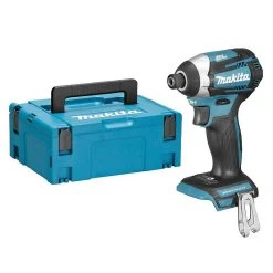 MAKITA MACHINES Visseuse à Chocs Brushless MAKITA DTD154ZJ 18 V Li-ion 175 Nm (machine Nue)