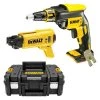 DEWALT MACHINES Visseuse Plaques De Plâtre DEWALT DCF620NT-Chargeur 18 V Li-ion + Chargeur Vis En Bande (machine Nue)