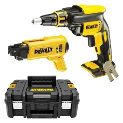 DEWALT MACHINES Visseuse Plaques De Plâtre DEWALT DCF620NT-Chargeur 18 V Li-ion + Chargeur Vis En Bande (machine Nue)