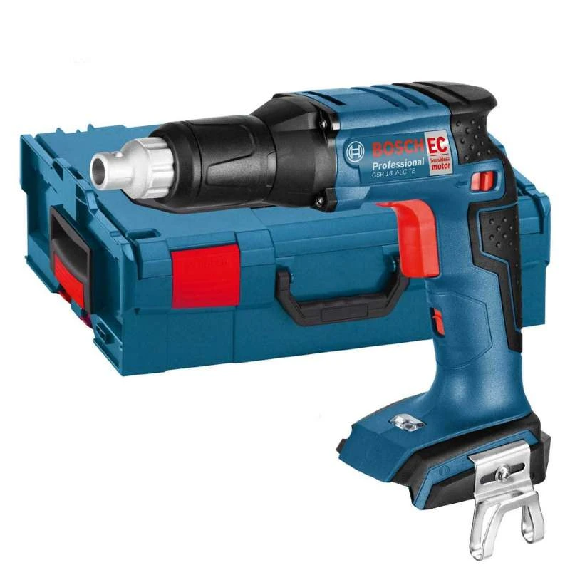 BOSCH MACHINES Visseuse Plaquiste BOSCH GSR 18 V-EC TE Professional (machine Nue) + L-Boxx 1 BOSCH MACHINES Visseuse Plaquiste BOSCH GSR 18 V-EC TE Professional (machine Nue) + L-Boxx